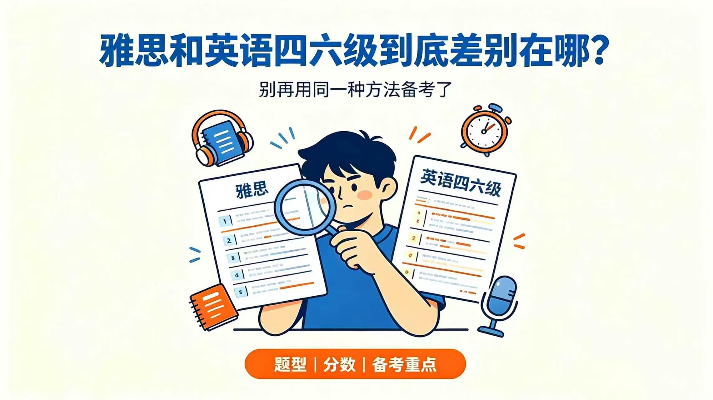四六级高分，雅思却翻车？雅思和四六级根本不是一套逻辑！